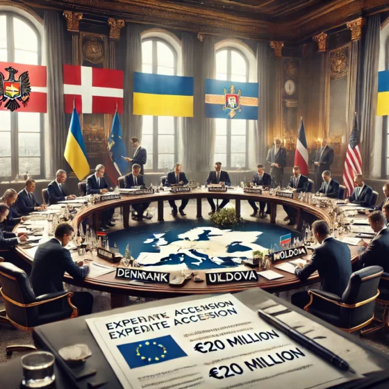 Denmark Allocates Over €20 Million to Expedite EU Accession for Ukraine and Moldova