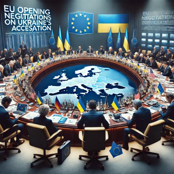 EU Opens Negotiations on Ukraine’s Accession