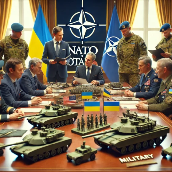 NATO to Allocate €40 Billion in Military Aid to Ukraine in 2025