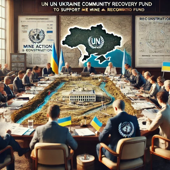UN Establishes Ukraine Community Recovery Fund to Support Mine Action and Reconstruction