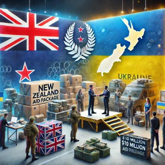 New Zealand Announces $10 Million Aid Package to Ukraine