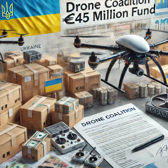 Drone Coalition Creates €45 Million Fund for Ukraine