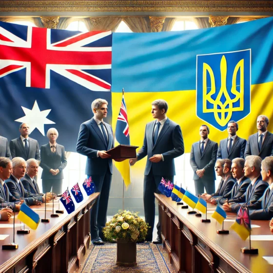 Australia Announces Historic Aid Package to Ukraine
