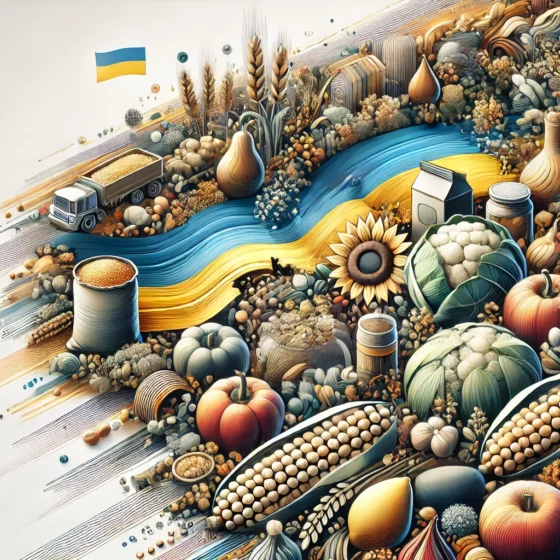 Agro-Food Products Dominate Ukraine’s Exports in First Half of 2024