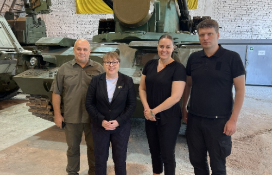 British Minister for Defense Industry Visits Ukraine to Strengthen Defense Ties