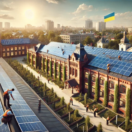 Solar Panels to Become Mandatory in Educational and Healthcare Institutions in Ukraine
