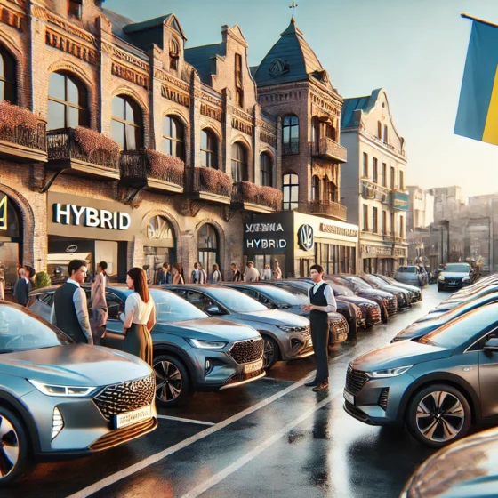 Interest in Hybrid Cars in Ukraine Soars by 56% in a Year: Top-Selling Models Revealed