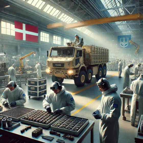 Denmark Allocates 20th Defense Aid Package to Ukraine with a Focus on Ukrainian Production