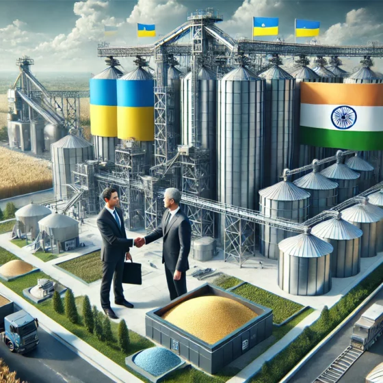 Ukraine and India Sign Agreement on Cooperation in Grain and Processing Sectors