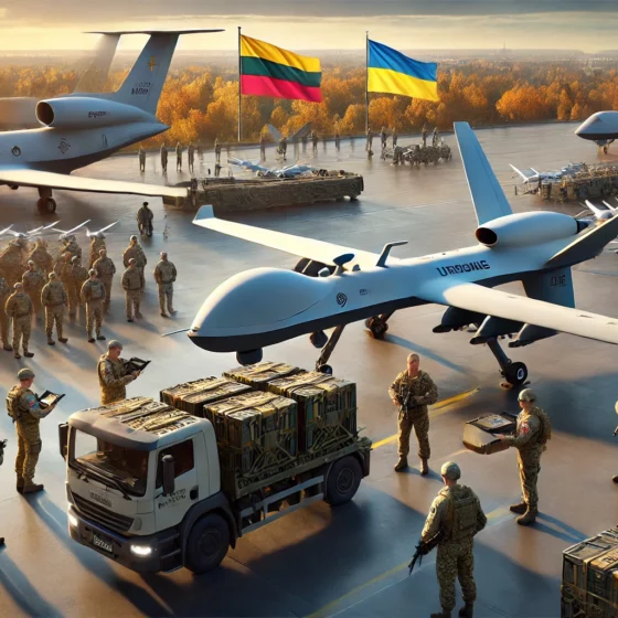 Lithuania to Deliver 5,000 Drones to Ukraine by End of Autumn, Prime Minister Announces