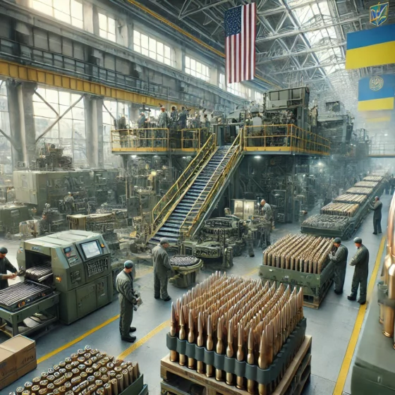 U.S. Increases Ammunition Production for Ukraine