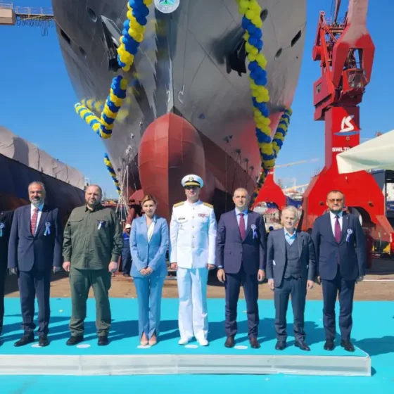 Second Ukrainian Corvette “Hetman Ivan Vyhovskyi” Launched in Turkey
