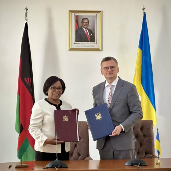 Ukraine and Malawi Sign Memorandum on Political Consultations