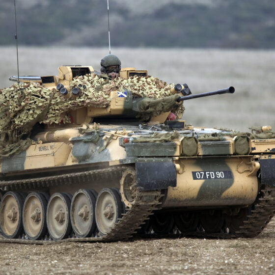 Ukraine May Receive More FV107 Scimitar Light Tanks from the UK