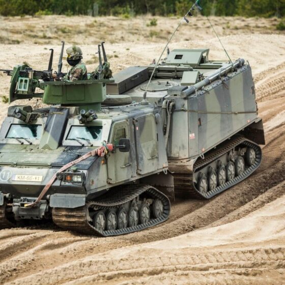 Netherlands Provides Ukraine with Armored All-Terrain Vehicles