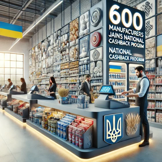 Over 600 Manufacturers Join Ukraine’s National Cashback Program