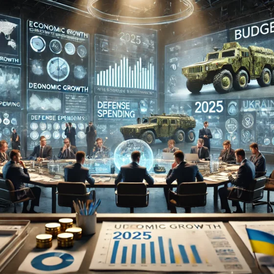 Key Indicators of Ukraine’s 2025 Budget: Economic Growth, Defense Spending, and Social Benefits