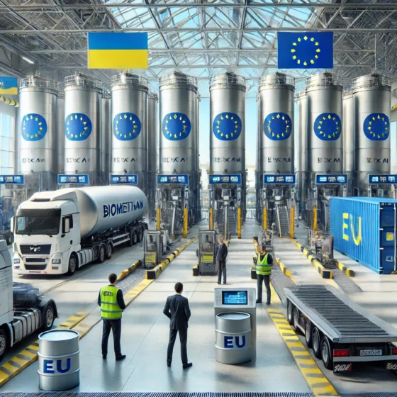 Ukrainian Biomethane Producers Get ‘Green Light’ for EU Export: New Customs Clearance Procedure Implemented
