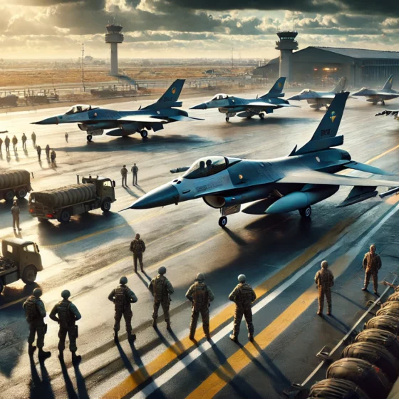Denmark to Deliver Additional F-16 Fighter Jets to Ukraine by Year-End