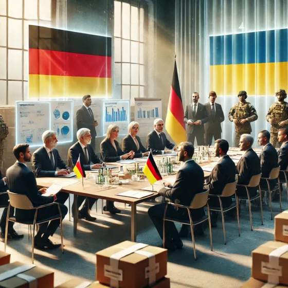 Germany and Partners Prepare €1.4 Billion Aid Package for Ukraine