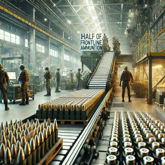 Ukraine’s Defense Industry Achieves Milestone: Half of Frontline Ammunition Now Locally Produced