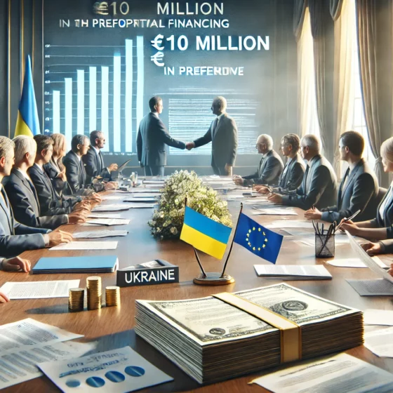 Ukraine Receives €10 Million in Preferential Financing from the Development Bank of the Council of Europe