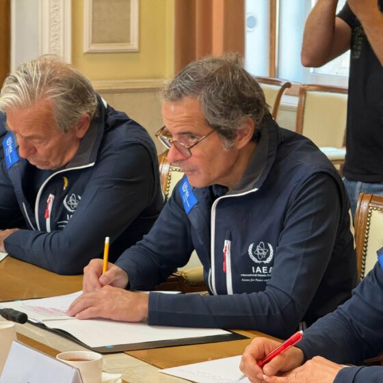 IAEA Chief Grossi Arrives in Ukraine, Plans Visit to Zaporizhzhia NPP