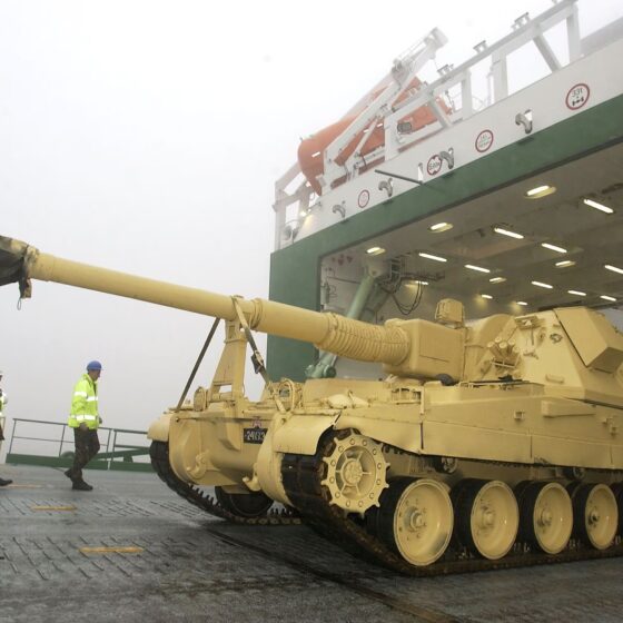 UK Increases Military Support to Ukraine with Additional AS90 Self-Propelled Howitzers