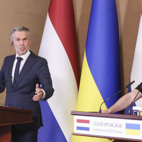 Netherlands Takes Patronage Over Zaporizhzhia Region
