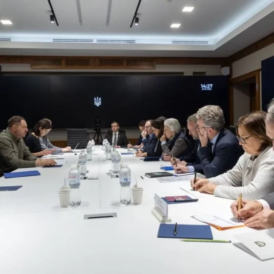 Andriy Yermak Discusses Victory Plan and Peace Summit with European Parliament Delegation