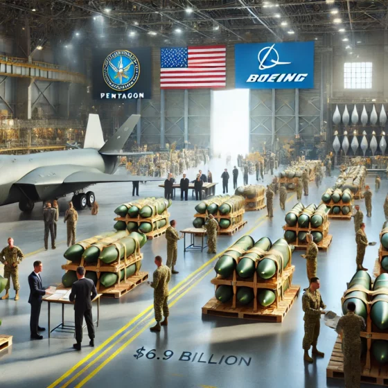 Pentagon Signs $6.9 Billion Contract with Boeing to Supply Bombs to Ukraine and Other Allies