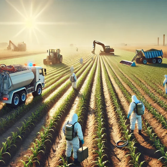Ukraine Signs First Agreement for Demining Agricultural Land Under State Program