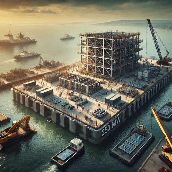 Ukraine Begins Infrastructure Work for 250 MW Floating Power Plant in Odesa