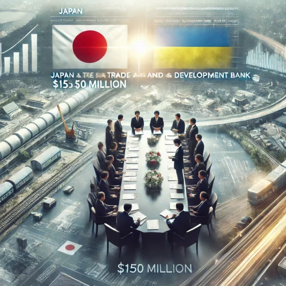 Japan and the Black Sea Trade and Development Bank to Provide $150 Million for Ukraine’s Reconstruction Projects