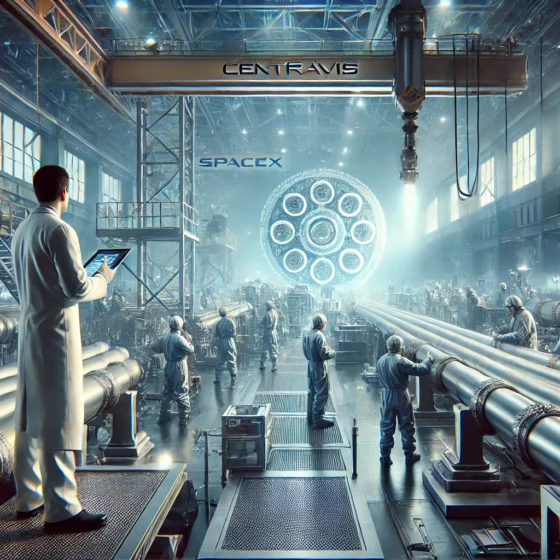 Ukrainian Manufacturer Centravis Supplies Specialty Stainless Steel Pipes to SpaceX