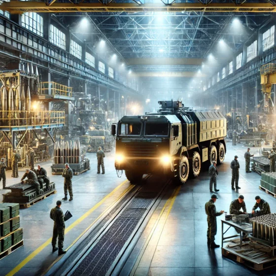 Ukrainian Armored Vehicles Company Plans to Open New Ammunition Production Plant