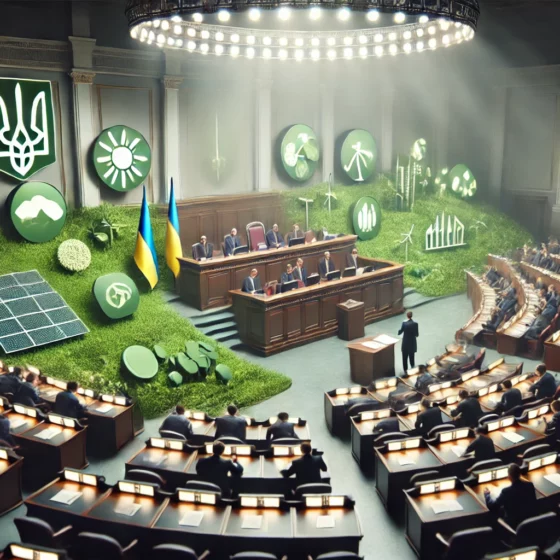 Ukrainian Parliament Adopts Draft Law on Climate Policy
