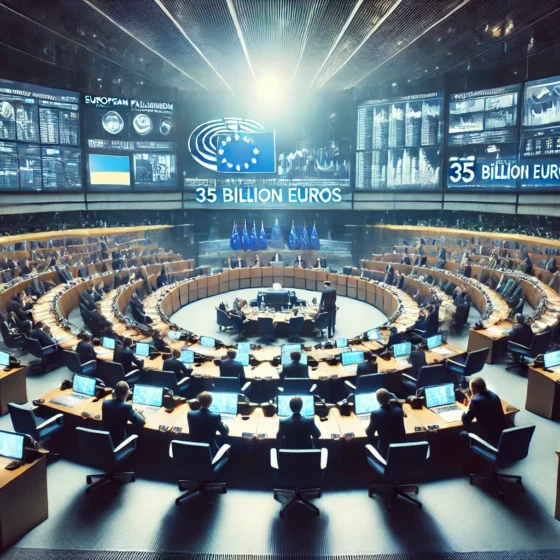 European Parliament Advances €35 Billion Loan to Ukraine