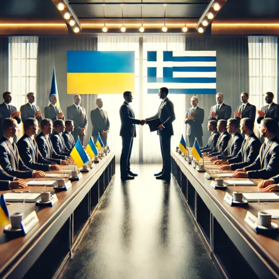 Ukraine and Greece Sign Bilateral Security Agreement