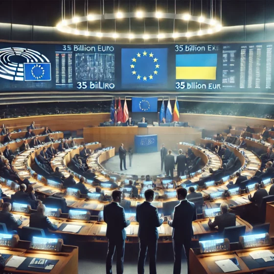 European Parliament Approves €35 Billion Loan for Ukraine