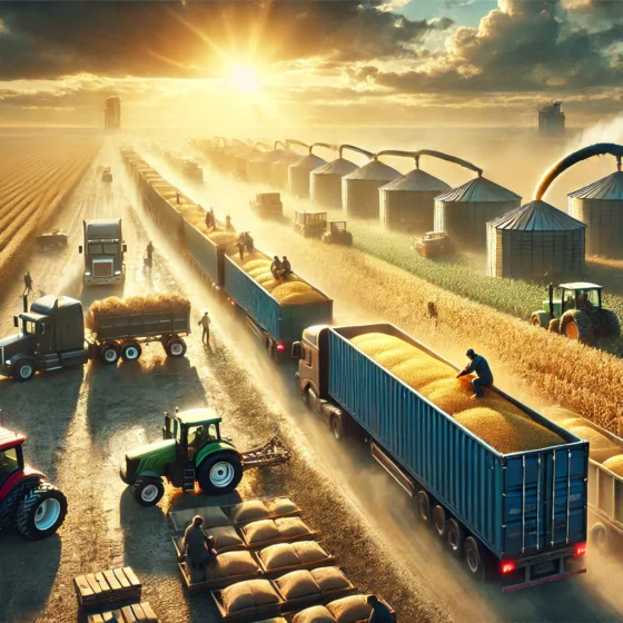 Ukraine’s Agricultural Exports Surge by 25% in First Nine Months of 2024
