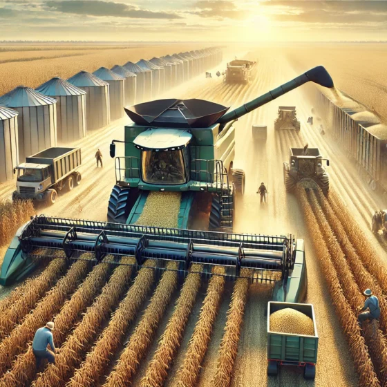 Ukraine Harvests 90% of 2024 Crops, Achieving Record Soybean Yield