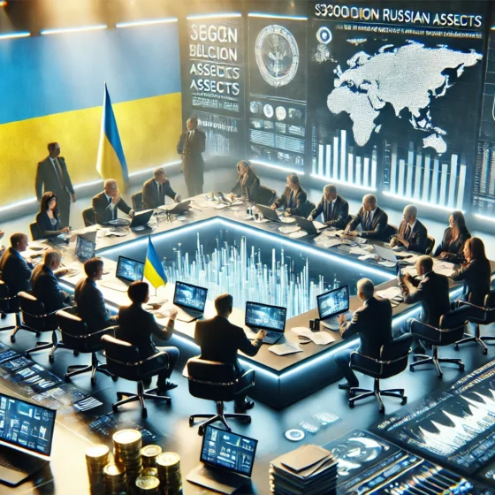 Ukraine Seeks to Confiscate $300 Billion in Frozen Russian Assets