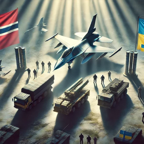 Norway Prepares €500 Million Aid Package for Ukraine, Including F-16s and NASAMS Air Defense Systems