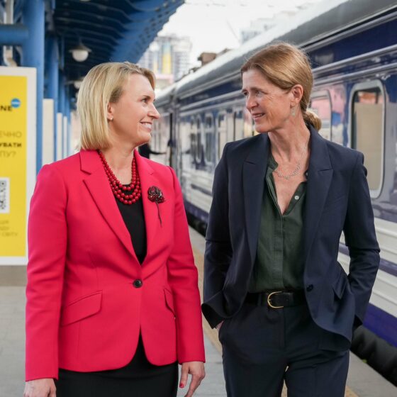 USAID Administrator Samantha Power Visits Ukraine to Reaffirm U.S. Support
