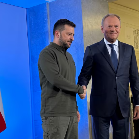 Zelensky Discusses New Aid Package for Ukraine with Polish Prime Minister Donald Tusk