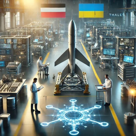 Thales Belgium Partners with Ukraine to Manufacture Advanced Anti-Drone Missiles