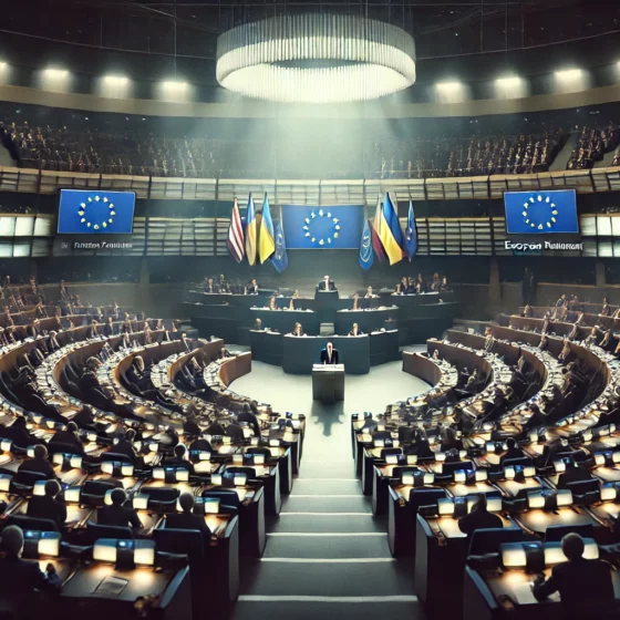 Zelensky Addresses European Parliament on the 1,000th Day of the War
