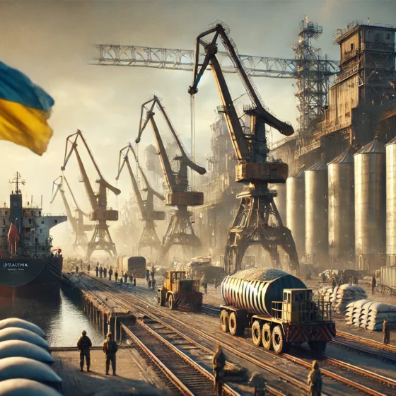 Ukrainian Ports Achieve Record Cargo Turnover of 86.8 Million Tons in 2024 Despite War Challenges