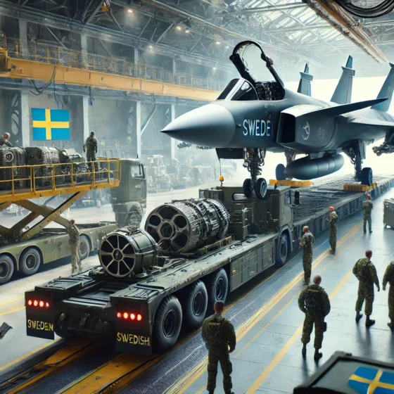 Sweden Transfers Spare Parts for 14 Gripen Fighters to Ukraine Amid Ongoing Negotiations